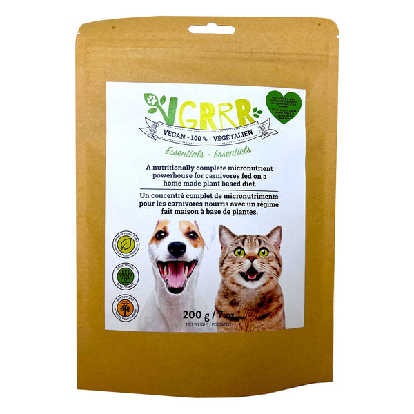 VGRRR - Essentials - for Vegan Cats & Dogs