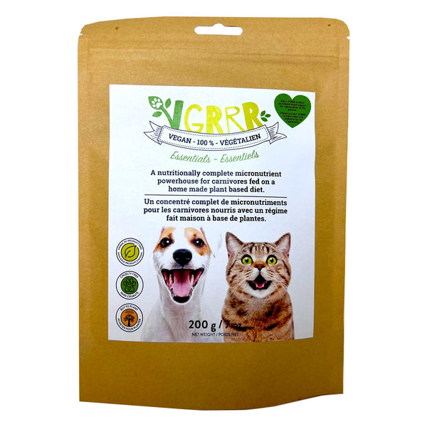 VGRRR Essentials - for Vegan Cats & Dogs