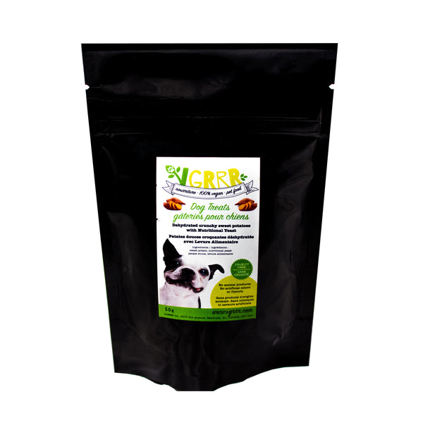 VGRRR Sweet Potato with Nooch Treats for Dogs