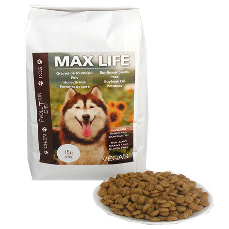 Evolution Diet - Max Life - Vegan Dog Kibble