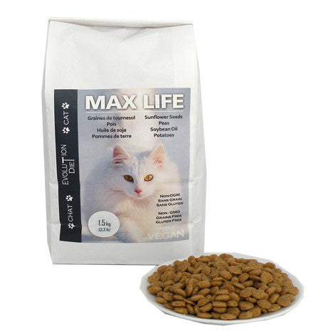 Evolution Diet - Max Life - Vegan Cat Kibble